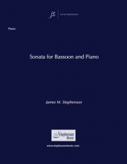 ソナタ（ジェイムズ・スティーヴンソン）（バスーン+ピアノ）【Sonata For Bassoon and Piano】