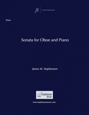 ソナタ（ジェイムズ・スティーヴンソン）（オーボエ+ピアノ）【Sonata For Oboe and Piano】