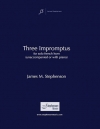 3つの即興曲（ジェイムズ・スティーヴンソン）（ホルン）【Three Impromptus】