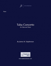 テューバ協奏曲（ジェイムズ・スティーヴンソン）（テューバ+ピアノ）【Tuba Concerto】