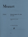 ピアノ・ソナタ・変ホ長調・K.282（モーツァルト）（ピアノ）【Piano Sonata in E Flat Major K282 (189G)】