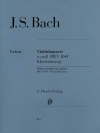 ヴァイオリン協奏曲・イ短調・BWV.1041（バッハ）（ヴァイオリン+ピアノ）【Concerto for Violin and Orchestra A minor BWV 1041】