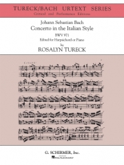 イタリア協奏曲（バッハ）（ピアノ）【Concerto in The Italian Style】