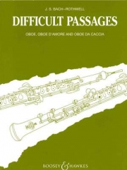 バッハの難しいパッセージ（バッハ）（オーボエ）【Difficult Passages  105 Traits Difficult Passages From The】