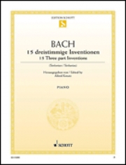 15の3声のインヴェンション・BWV.787-801（バッハ）（ピアノ）【15 Three-Part Inventions BWV 787-801】