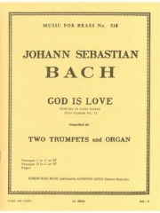 神は愛「カンタータ・No.33」より（バッハ）（トランペット二重奏+オルガン）【God Is Love From Cantata No.33】