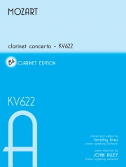クラリネット協奏曲・KV.622（モーツァルト）（クラリネット+ピアノ）【Clarinet Concerto Kv622】