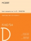 ホルン協奏曲・ニ長調・K.412（モーツァルト）（ホルン+ピアノ）【Horn Concerto In D K412】