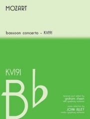 バスーン協奏曲・変ロ長調・KV.191（モーツァルト）（バスーン+ピアノ）【Bassoon Concerto In B Flat Kv191】