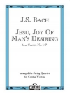 主よ人の望みの喜びよ（バッハ）（弦楽四重奏）【Jesu, Joy of Man's Desiring】