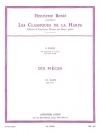 10の小品（バッハ）（ハープ）【Dix Pièces】