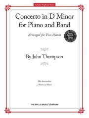 協奏曲・ニ短調（ジョン・トンプソン）（ピアノ二重奏）【Concerto In D Minor】