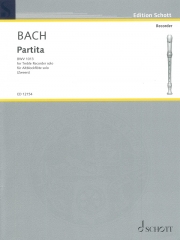 パルティータ・BWV.1013（バッハ） (ソプラノリコーダー)【Partita BWV 1013】