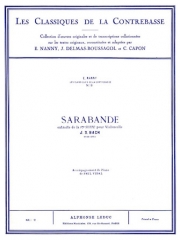 サラバンド「組曲・No.1」より（バッハ）（ダブルベース+ピアノ）【Sarabande from Suite No.1】
