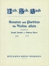 ソナタとパルティータ・Vol.1（バッハ）（ヴァイオリン）【Sonatas And Partitas – Volume 1】