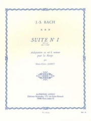 組曲・No.1・BWV.996（バッハ）（ハープ）【Suite No.1 BWV996】