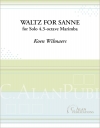 サネのためのワルツ（ケーン・ウィルマース） (マリンバ)【Waltz for Sanne】