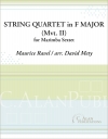 弦楽四重奏曲・ヘ長調（モーリス・ラヴェル）（マリンバ六重奏）【String Quartet in F Major】