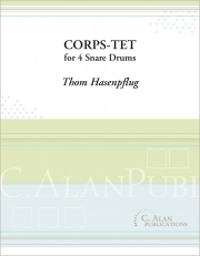 Corps-tet（トム・ハーセンフラグ）（スネアドラム四重奏）