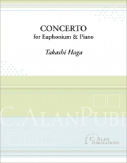 ユーフォニアム協奏曲（芳賀 傑）（ユーフォニアム+ピアノ）【Concerto for Euphonium】