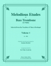 メロディアス・エチュード・Vol.1（マルコ・ボルドーニ）（バストロンボーン）【Melodious Etudes Volume 1 (1-30)】