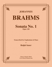ソナタ・No.1・Op.120（ヨハネス・ブラームス）（ユーフォニアム+ピアノ）【Sonata No. 1, Op. 120】