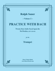 バッハと一緒に練習・Vol.2（トランペット）【Practice With Bach Volume 2】