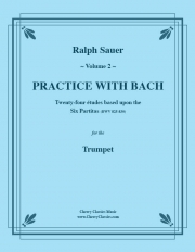 バッハと一緒に練習・Vol.2（トランペット）【Practice With Bach Volume 2】