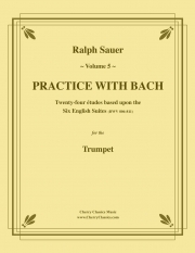 バッハと一緒に練習・Vol.5（トランペット）【Practice With Bach Volume 5】
