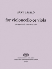 for Violoncello or Viola（シャーリ・ラースロー）（ヴィオラ）