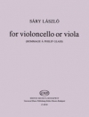 for Violoncello or Viola（シャーリ・ラースロー）（ヴィオラ）