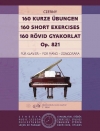 160の短い練習曲（カール・ツェルニー）（ピアノ）【160 Short Exercises】