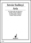 アリア（イシュトヴァーン・セレーニ）（クラリネット+ピアノ）【Aria】
