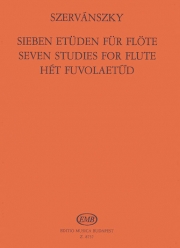 7つの練習曲（エンドレ・セルヴァーンスキー）（フルート）【Seven Studies for Flute】