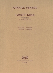 ラヴォッティアーナ（フェレンツ・ファルカシュ）（木管五重奏）【Lavottiana】