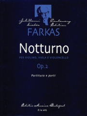 ノットルノ（フェレンツ・ファルカシュ）（弦楽三重奏）【Notturno】