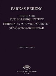 セレナーデ（フェレンツ・ファルカシュ）（木管五重奏）【Serenade】