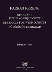 セレナーデ（フェレンツ・ファルカシュ）（木管五重奏）【Serenade】