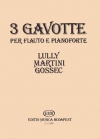 3つのガボット　(フルート+ピアノ)【3 Gavotte】