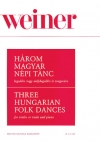 3つのハンガリー民俗舞曲（レオー・ヴェイネル）（ヴァイオリン+ピアノ）【Three Hungarian Folk Dances】