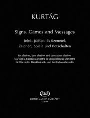 歌、ゲームとメッセージ（ジェルジ・クルターグ）（クラリネット三重奏）【Signs, Games and Messagess】