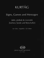 歌、ゲームとメッセージ（ジェルジ・クルターグ）（ヴァイオリン）【Signs, Games and Messagess】