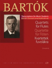 フルートのための四重奏曲集（ベラ・バルトーク）（フルート四重奏）【Quartets for Flutes】