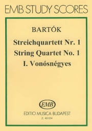 弦楽四重奏曲・No.1（ベラ・バルトーク）（弦楽四重奏）【String Quartet No. 1】