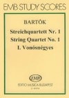 弦楽四重奏曲・No.1（ベラ・バルトーク）（弦楽四重奏）【String Quartet No. 1】