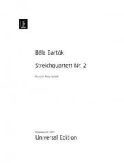 弦楽四重奏曲・No.2・Op.17（ベラ・バルトーク）（弦楽四重奏）【String Quartet No.2 Op17】