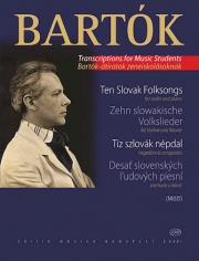 10のスロヴァキア民謡（ベラ・バルトーク）（ヴァイオリン+ピアノ）【Ten Slovak Folksongs】
