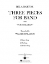 3つの小品「子供のために」より（ベラ・バルトーク）【Three Pieces For Band From For Children】
