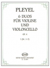 6つのデュオ・Vol.1（イグナツ・ヨゼフ・プレイエル）（弦楽二重奏）【6 Duos 1】