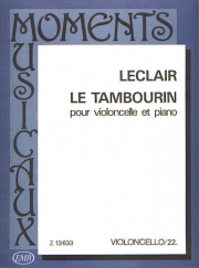 ル・タンブーラン（ジャン＝マリー・ルクレール）（チェロ+ピアノ）【Le Tambourin】
